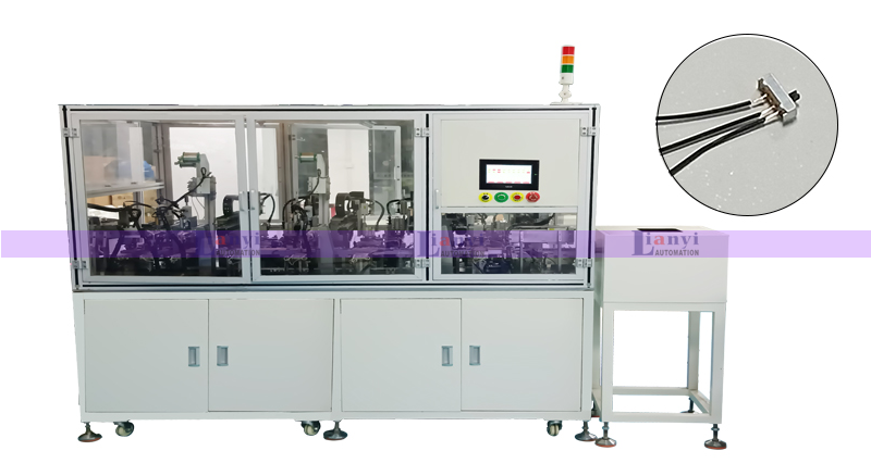 電源開(kāi)關(guān)自動(dòng)焊接線材設(shè)備