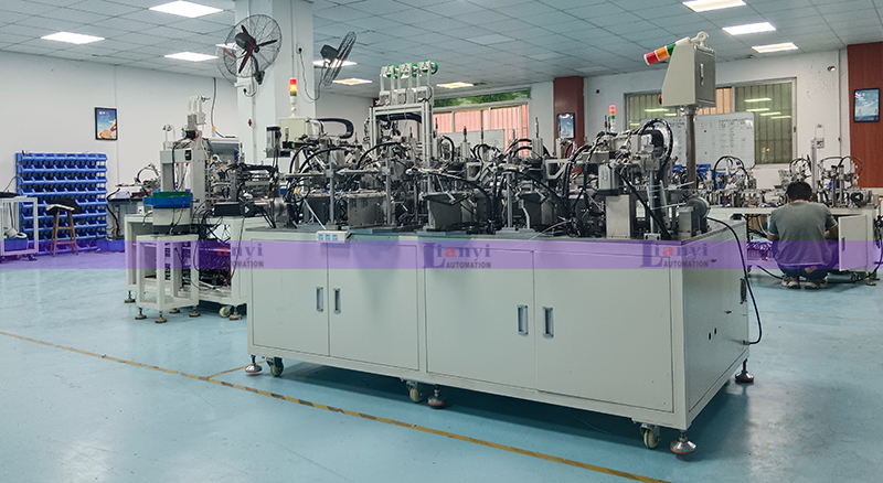 電池盒彈簧自動裝配機(jī)