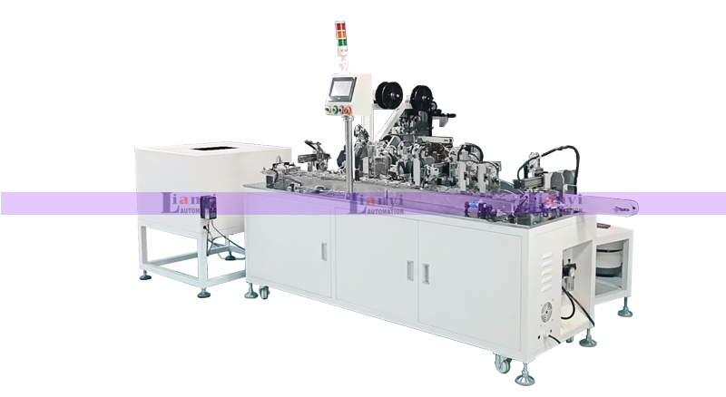 電池盒自動鉚壓組裝電池片設(shè)備