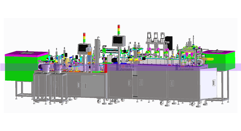 電池盒彈簧片自動裝配機(jī)